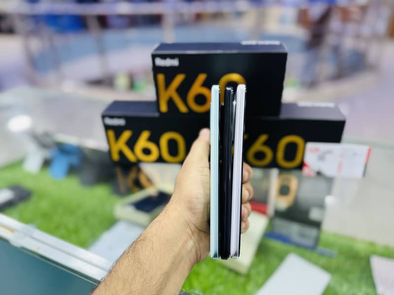 REDMI K60 K50 256/16 DUAL-SIM (PUBG 120 FPS) OFFICIAL PTA TAX 32,000 12