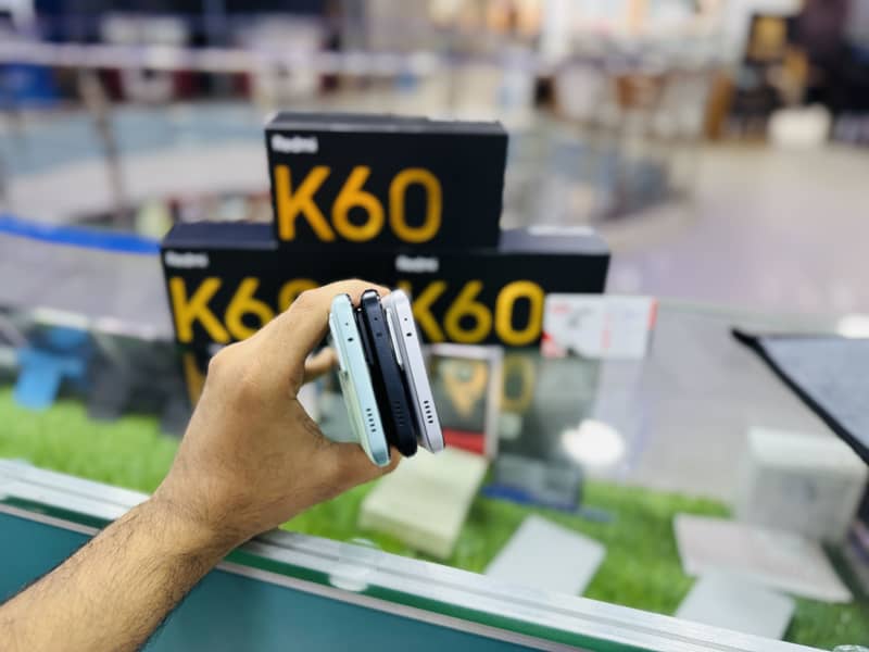 REDMI K60 K50 256/16 DUAL-SIM (PUBG 120 FPS) OFFICIAL PTA TAX 32,000 14