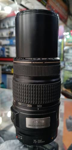 Canon 75-300 IS ultrasonic 10/10 Condition 03432112702