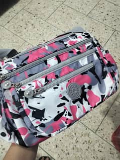 Cow print bag