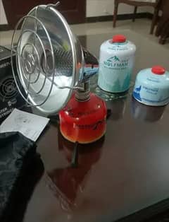 Camping Tent Heater - Gas Cartridge Portable Heater - Hiking Trekking