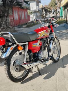 Honda cg 125 model 24 shape 25 applied for
