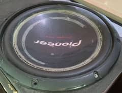 Woofer and ads amplifer