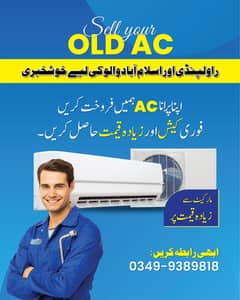 sell and Buy used window AC and split AC