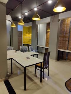Prime Furnished Office Space Available For Rent In Bukhari Commercial
