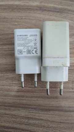 Samsung and oppo genuine charger adapter fast charging available