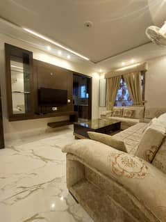 1 Bed Fully Furnished Flat Available for rent in the heart of Bahria Town Lahore