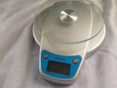 Digital Scale Glass Top