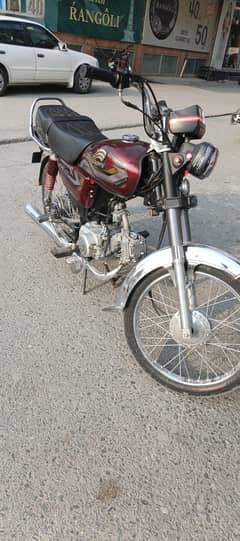 crown 70cc bike  excellent condition