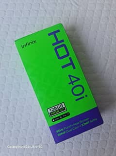 infinix hote 40 wite box