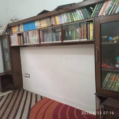 showcase or book shelf