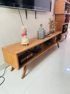 (Console)Premium quality console wooden table for LED gaming