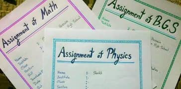 Assignment writing/content writing
