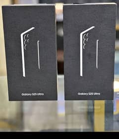 Samsung s25 ultra with all the accessories new seal pack