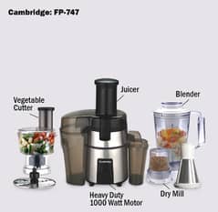 food processor/FP-747/Cambridge kitchen appliances
