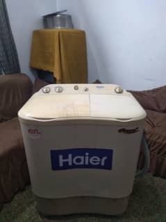 Haier washing machine semiautomatic twin tub capacity 8kg