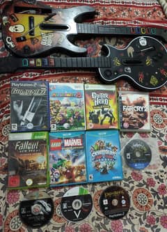 PS2, PS3, PS4, Nintendo Wii/Wii-u and Xbox games
