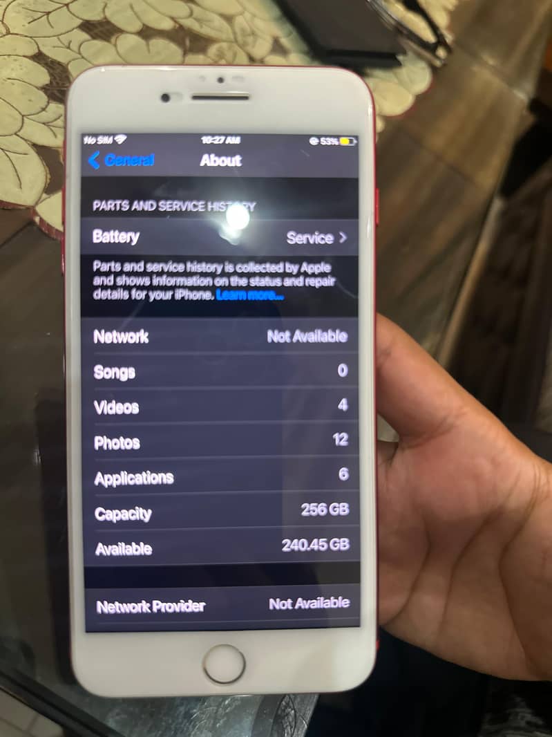 iphone 7plus factory unlock 256gb Non pata  with box 5