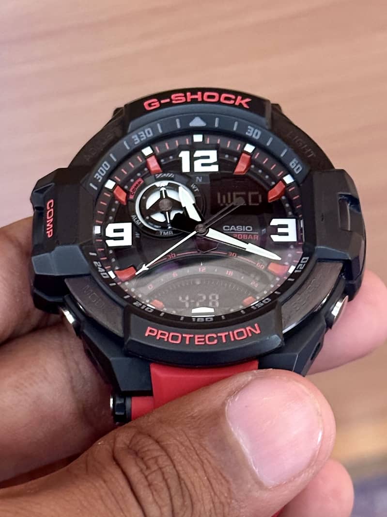 Casio G-Shock GA-1000-4B Compass Temperature 3