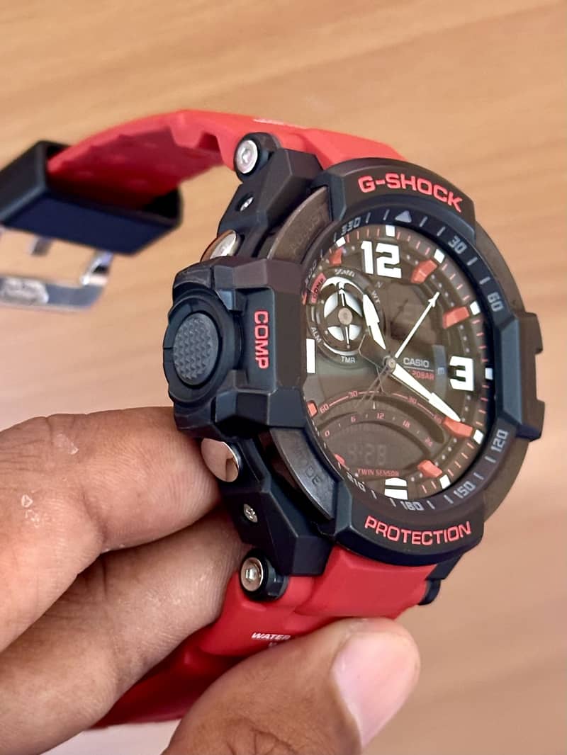 Casio G-Shock GA-1000-4B Compass Temperature 7