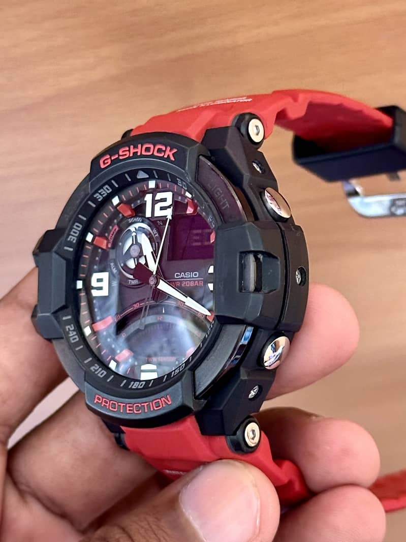 Casio G-Shock GA-1000-4B Compass Temperature 8