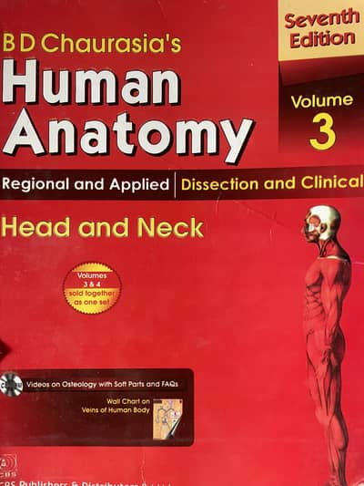 BD chaurasia’s handbook of general anatomy fifth edition: Rs 250
