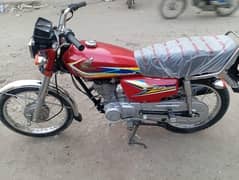 Honda 125 CG urgent sale WhatsApp number 0327,7559,168
