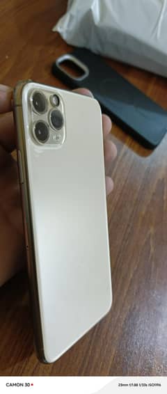 Iphone 11 promax 256 gb Pta Approved golden color
