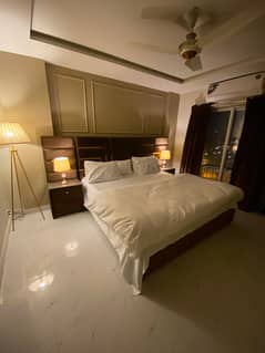 One Bed Furnished Apartment Available For Rent In Quaid Block Bahria Town Lahore