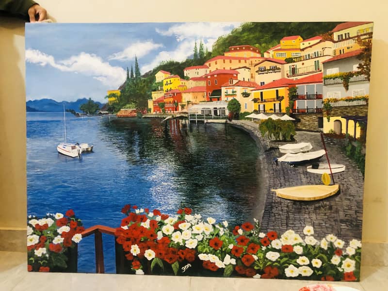 Beautiful Acrylic painting on canvas (original) 0