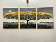 Three pieces tree frame