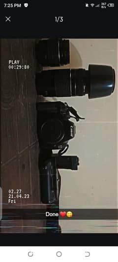 Canon DSLR exchange possible