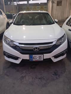 Honda civic 2017 Full option Fabric 3 cameras originla navigation