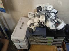 Analog and IP cameras mix and dvr 16 chanals or 8 chanals