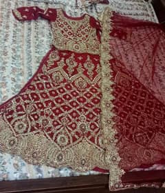 Mehroon Lehnga For Barat