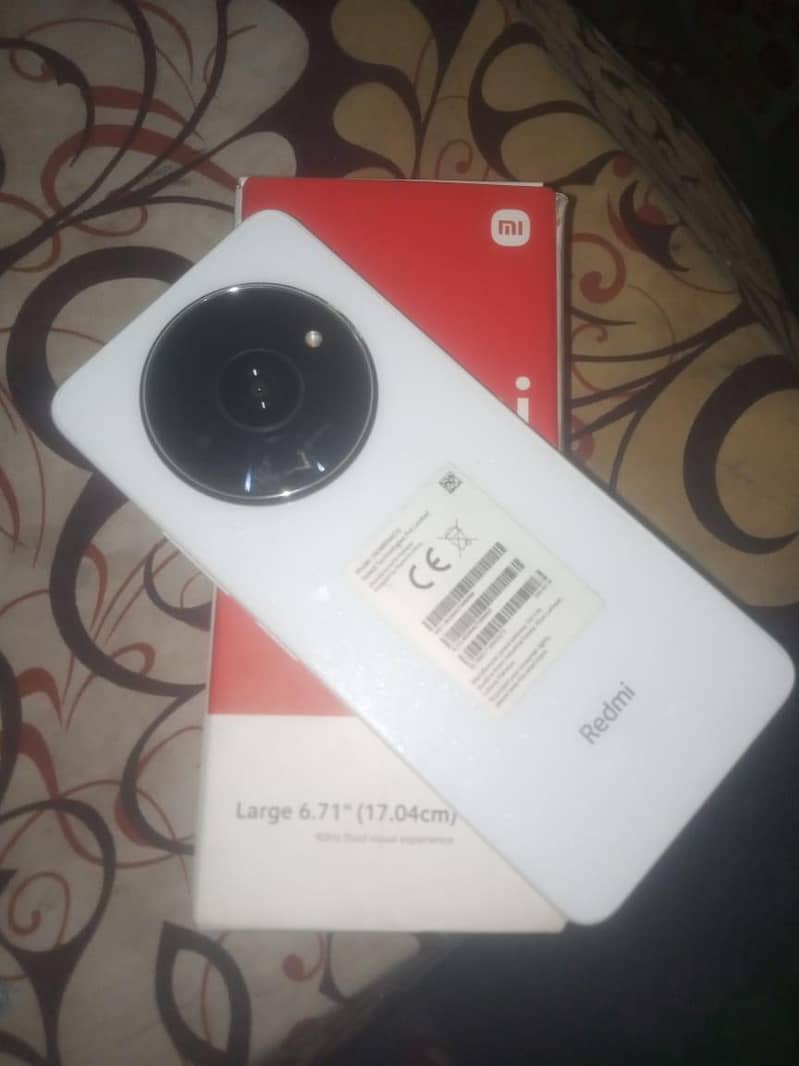 Redmi A3x with box and original charger ka sath exchange possible 6