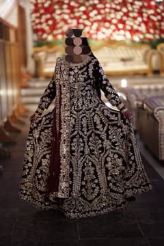 Bridal Wear. Designer's Brand New Bridal Dress with full hand work