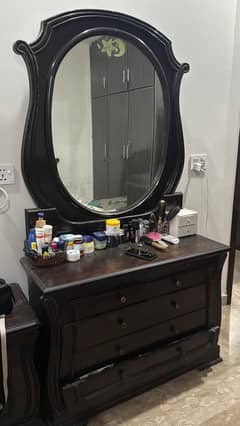 Pure wood dressing table