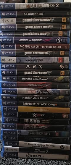 PS5 and PS4 Games