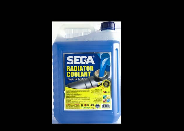 Sega Radiator Coolant 5L - Green, Red, Blue (Turkey) - Ready to Use