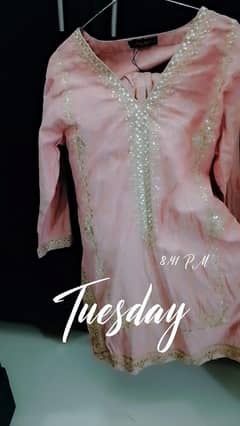 new fancy suit 3 piece sharara branded no stich all new
