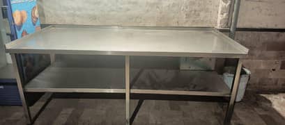 Stainless steel table (foldable) 5 Pieces