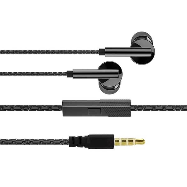 YOLO Y-22 Wired Stereo Earphones with AUX Pin - 10mm Driver and 120cm Cable Length - Frequency Range: 200Hz ±20%