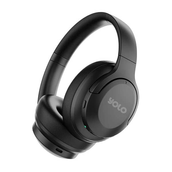 YOLO MERCURY H2 Active Noise Cancelling Headphones with 30 Hours Playback - Bluetooth Calling and Wired/Wireless Connection
