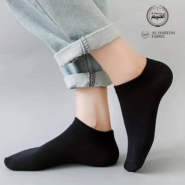 6 Pairs of Essential Low Cut Ankle Socks for Men and Women - Soft and Lightweight All-Match Stockings