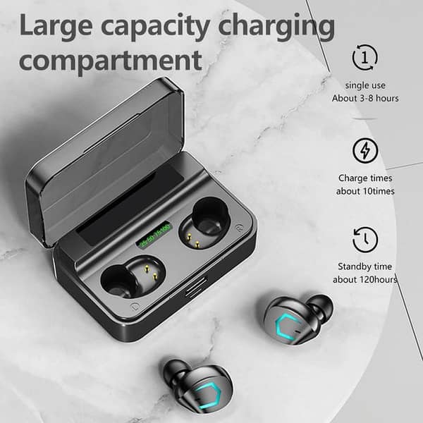 M71 Bluetooth 5.2 Wireless Earbuds for Comfortable Listening