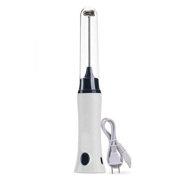 Electric Handheld Coffee Beater and Mini Blender for Coffee, Milk, and Eggs - Rechargeable and Portable Mixer