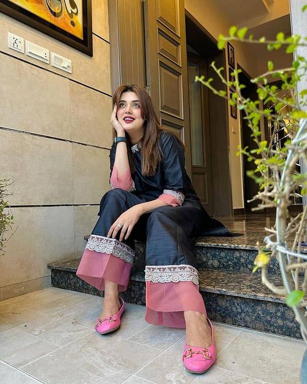 Insiya 2-Piece Stitched Suit | Embellished Shirt with Stylish Trousers | Women's and Girls' Fashionable Suit Sale