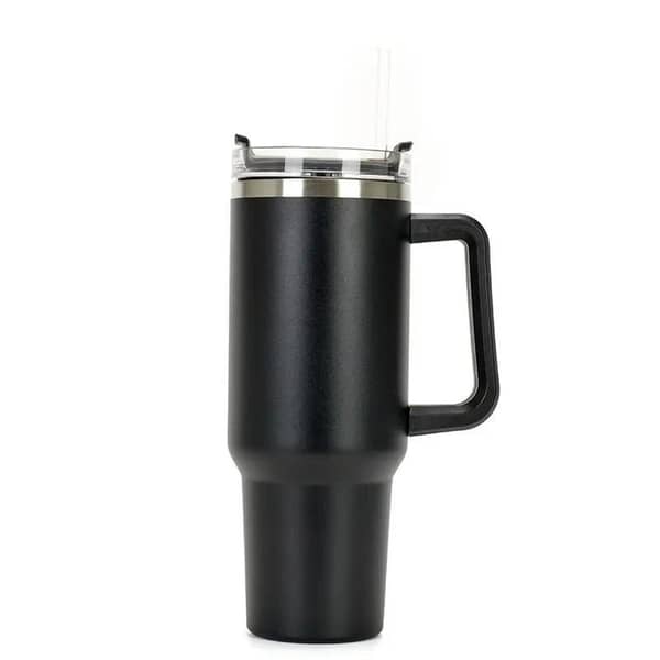 40 oz Stainless Steel Vacuum Tumbler with Straw | 1200 ml | Leak-Proof Design for Sports, Gym, Travel, Work, and Outdoor Activities
