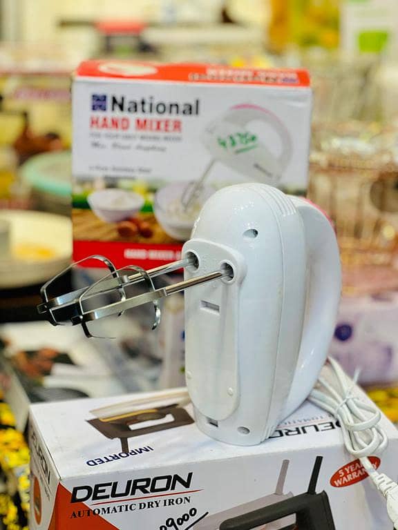 Electric Hand Mixer for Baking: Cake, Cream, Egg, and Dough Mixing Machine